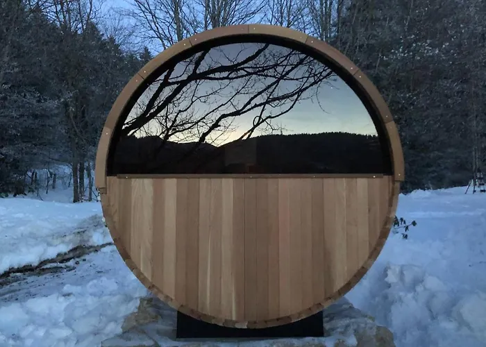 Ott - In The Mountains With Sauna Апартаменты Сен-Серг